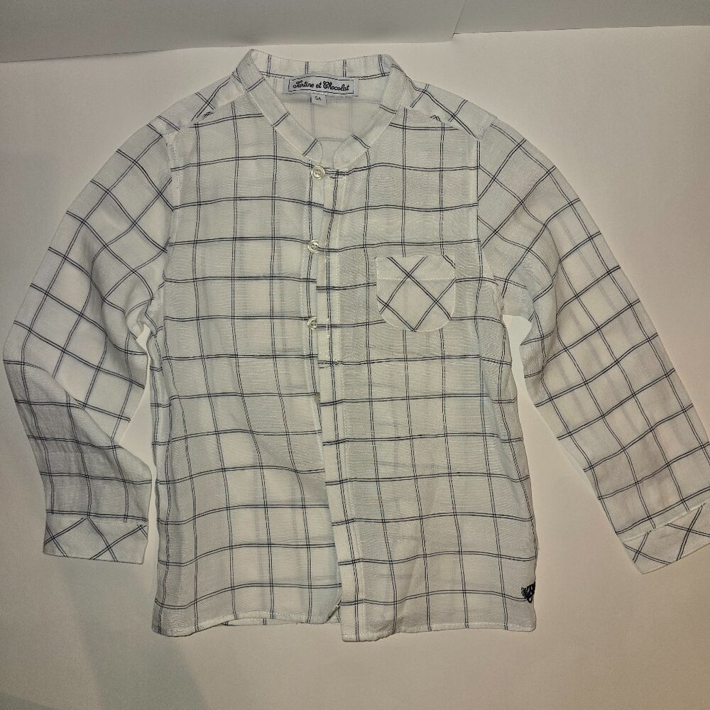 Tartine et Chocolat Boys’ Check Shirt